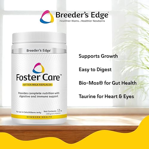 Miniatura 3 de Breeder's Edge Foster Care Feline - Reemplazo de leche en polvo - para gatitos y gatos - 12 onzas