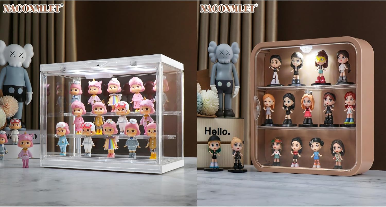 Acrylic Display Case for Miniature Figures and Funko Pop