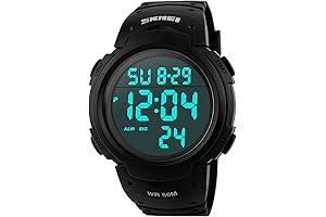 Mens Big Dial Digital Watch