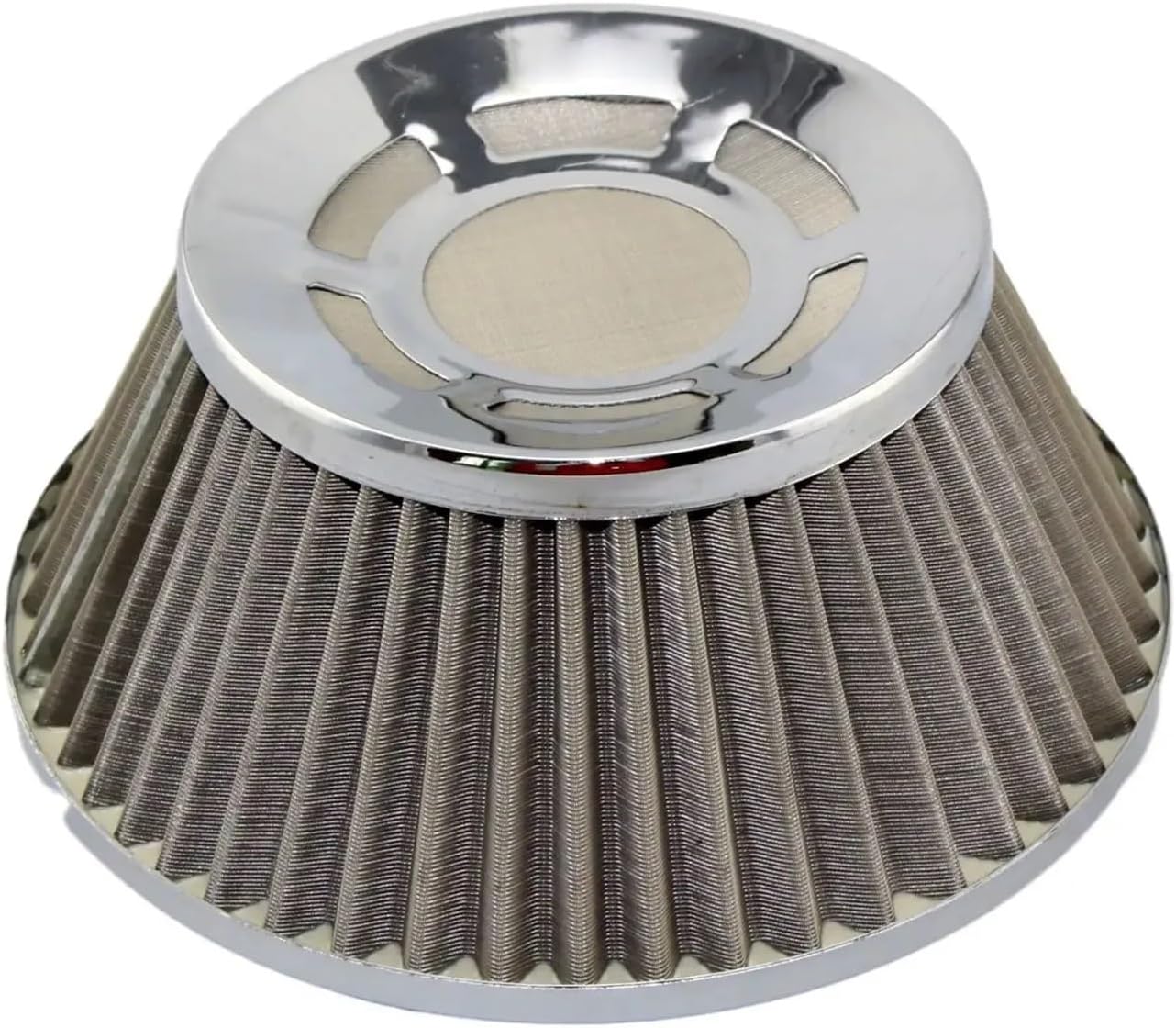 Stainless Steel Car Air Filter Engine Air Intake Modification Mushroom Head Core Filter(Large)