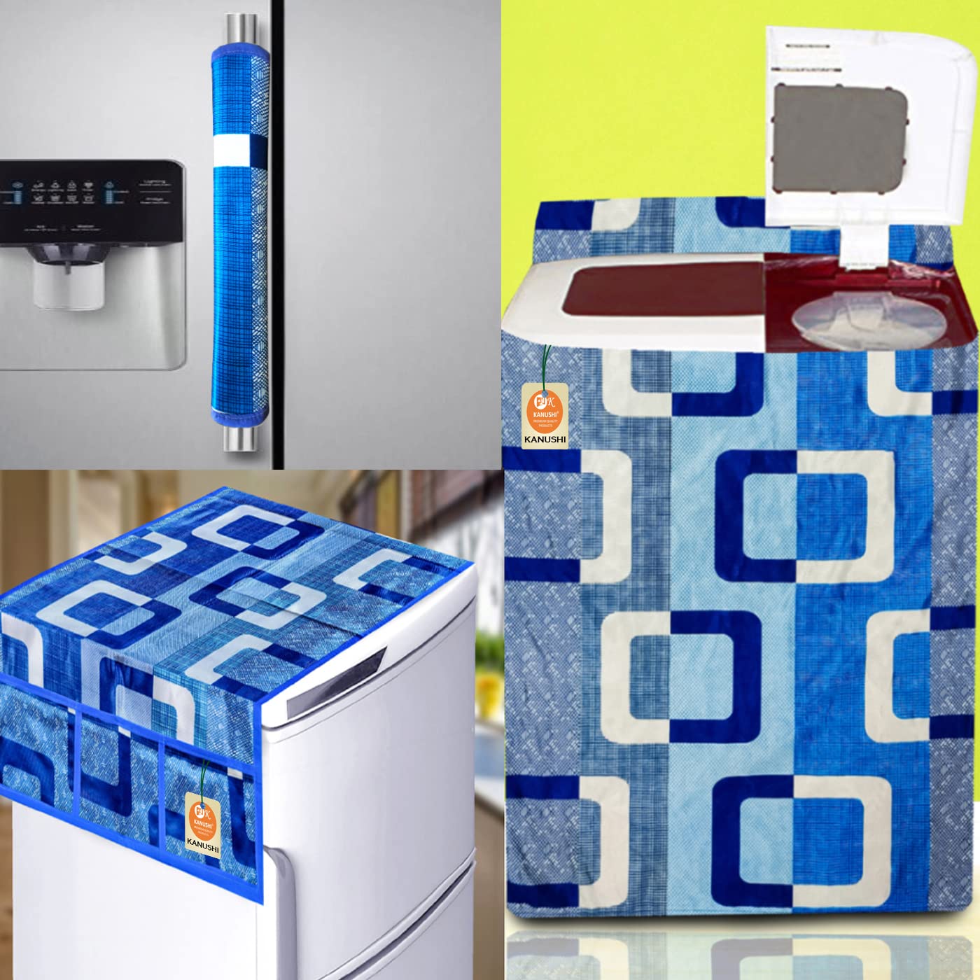 KANUSHI Industries® Fridge Covers/Refrigerator Cover +1 Pc Top Load