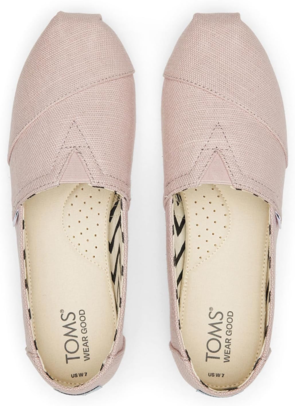 Toms Women's Alpargata Espadrille, Ballet Pink Heritage Canvas, 8.5 - Image 4