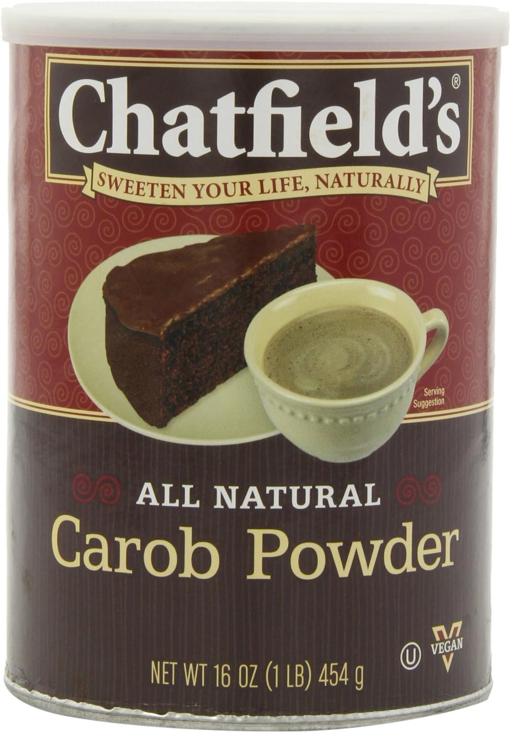 Chatfields Carob Powder, 16-Ounce (Pack of 3)