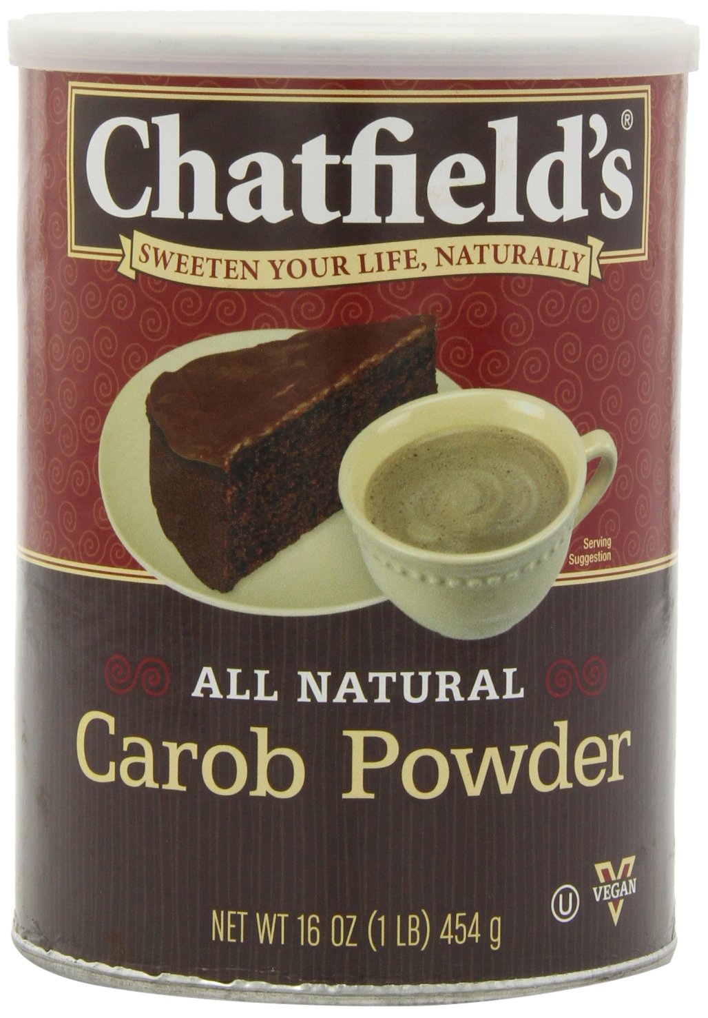 Chatfields Carob Powder, 16Ounce (Pack of 3) Baking Carob Grocery & Gourmet Food