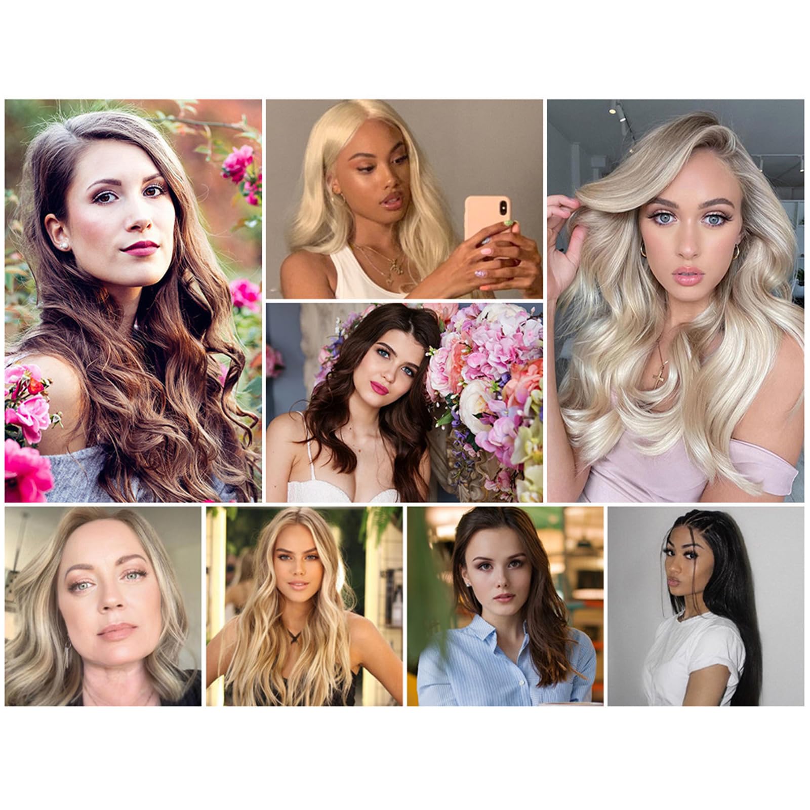I-Tip Extensions Echthaar Remy, 50 Strähnen Keratin Stick Tip | 50 glatte Remy-Echthaarsträhnen, 14–24 Zoll, 40–50 g; vorgebondete I-Tips für Microrings, färb- und stylbar