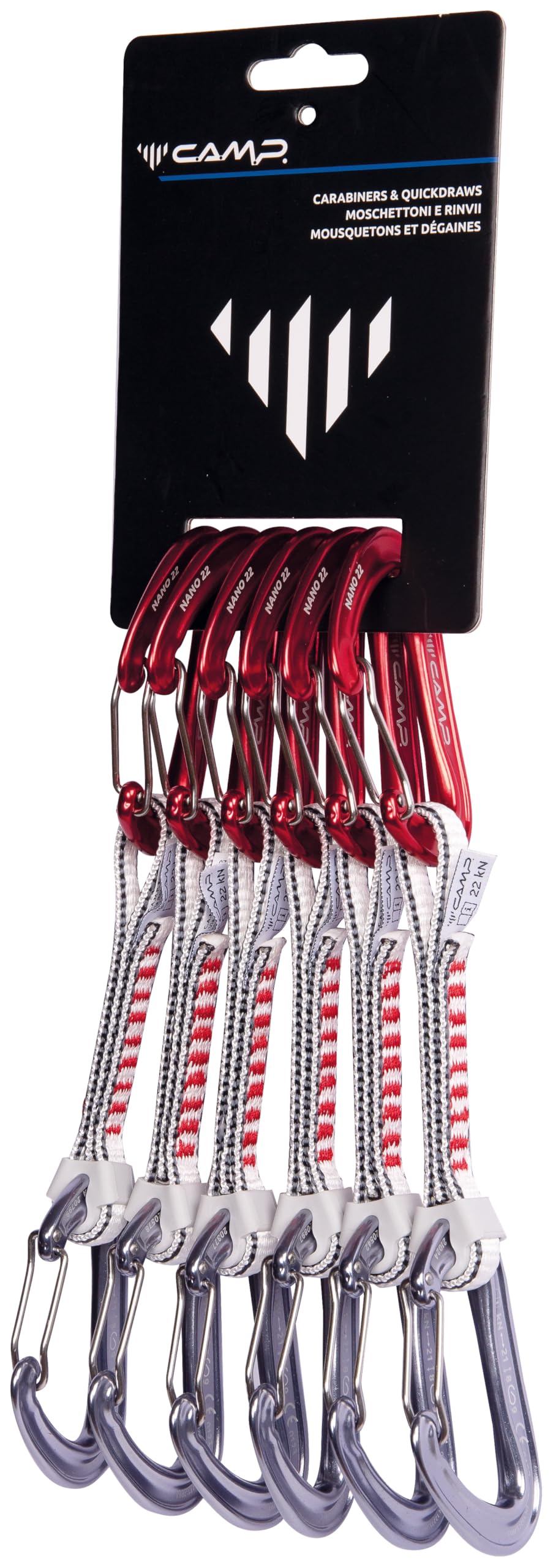 C.A.M.P. - Nano 22 Express KS 12 cm 6 Pack