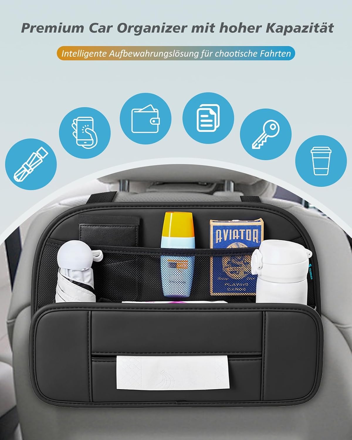 1 Pièces Organiseur de Voiture pour MG HS 2Gen 2024+