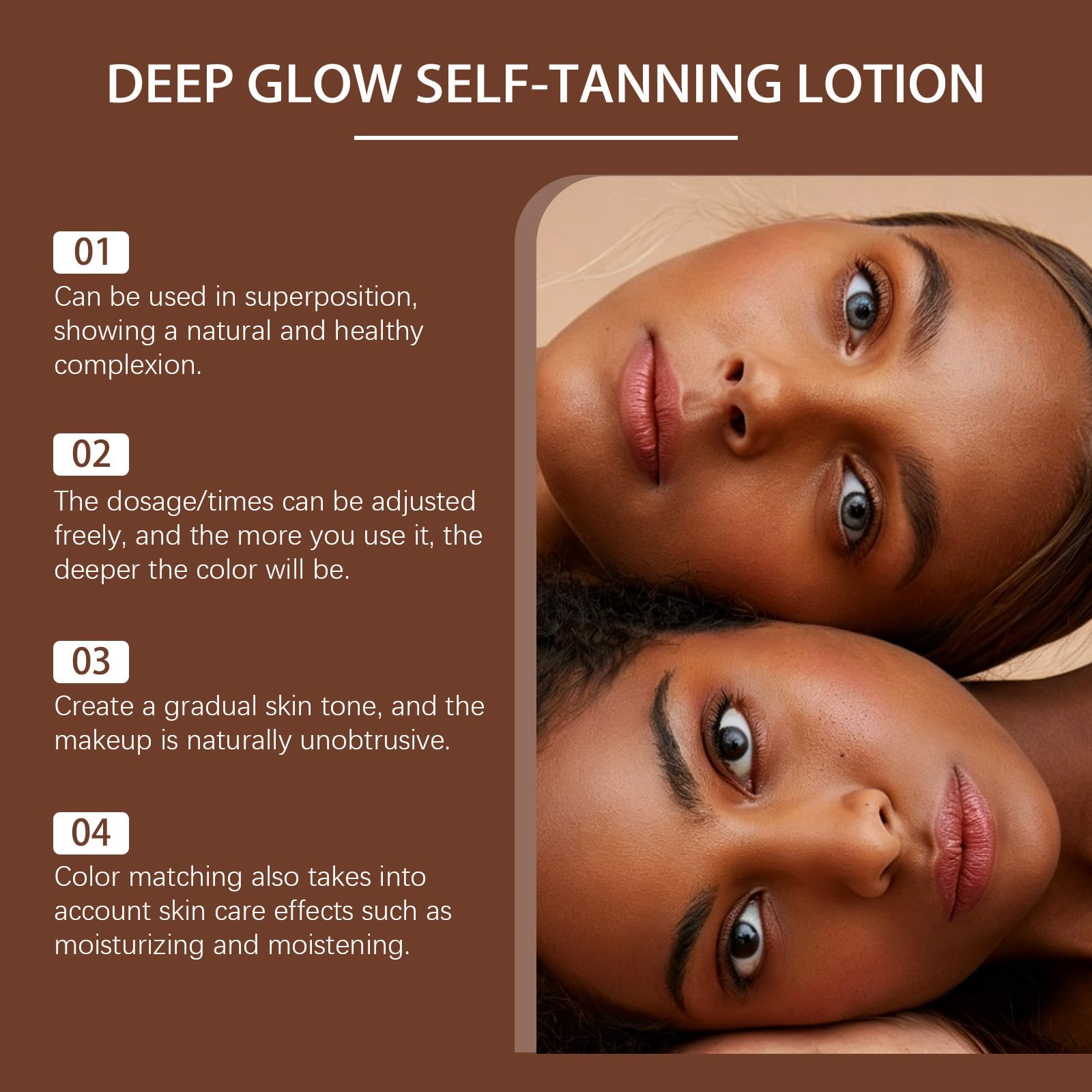 Selbstbräunungscreme, Sonnencreme, Selbstbräuner, Gesicht und Körper, natürliche Progressive Bräunung, langanhaltende Feuchtigkeit, gleichmäßiger und heller Teint, Pflege für empfindliche Haut