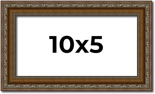 Miniatura 167 de Marco de fotos completo de madera dorada envejecida de 16 x 20 pulgadas con plexiglás acrílico UV, parte trasera de tablero de espuma y accesorios