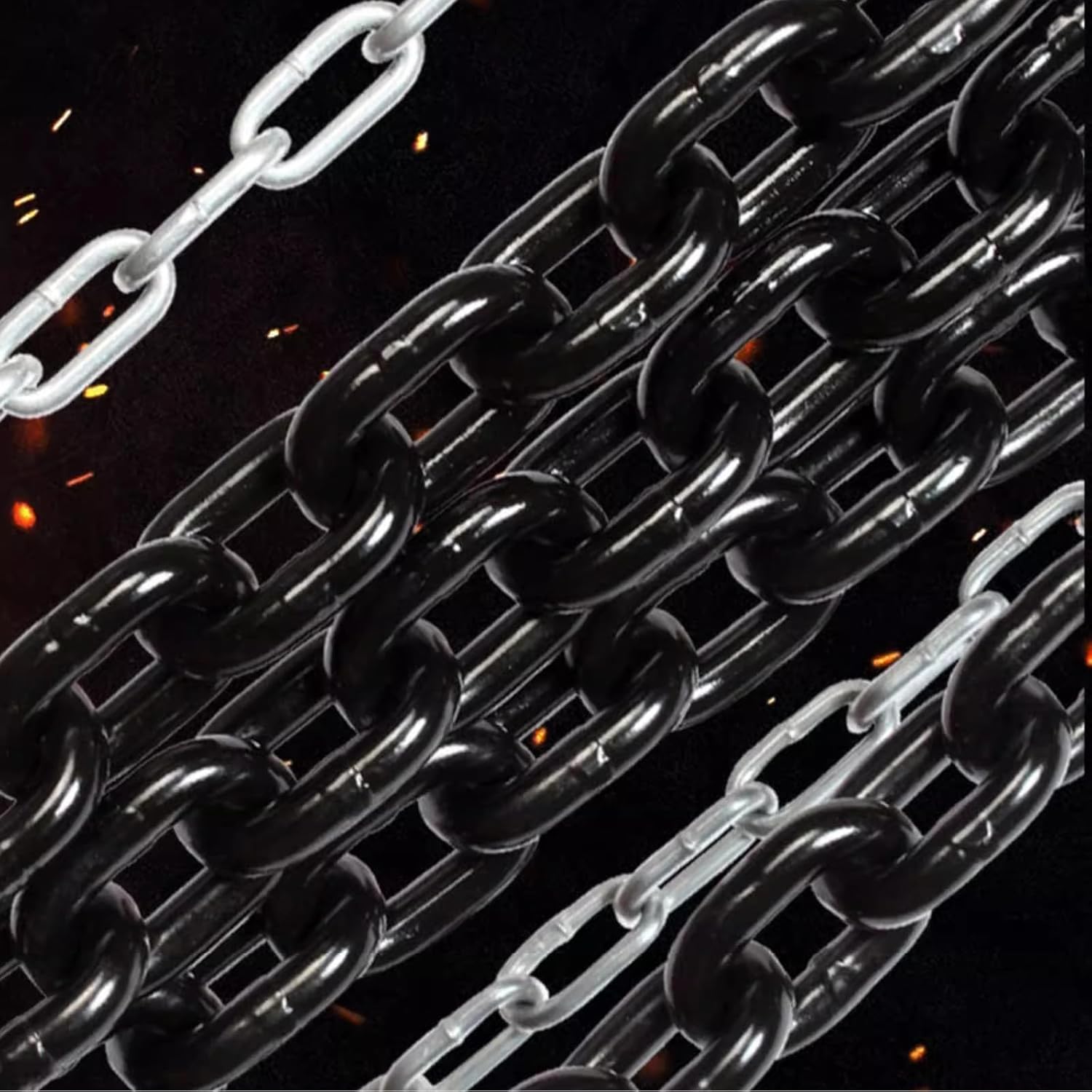 ハンドチェーンブロック G80チェーン2回転フックダブルポールブレーキ付きリフティング機器 チェーンホイスト工場 ドック 倉庫 自動