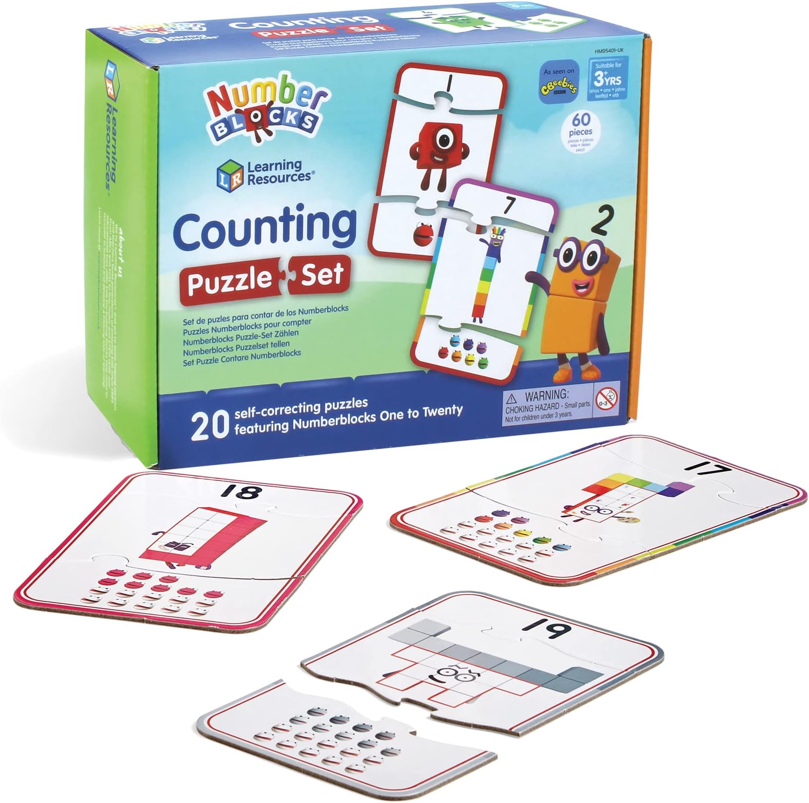 Numberblocks Puzzle Set Counting