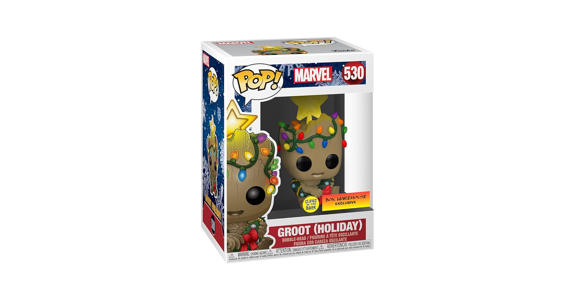 【新品】Funko Pop! コレクション　クリスマス　 5体セット Amazon.com: Funko POP! Marvel Holiday Groot with Lights