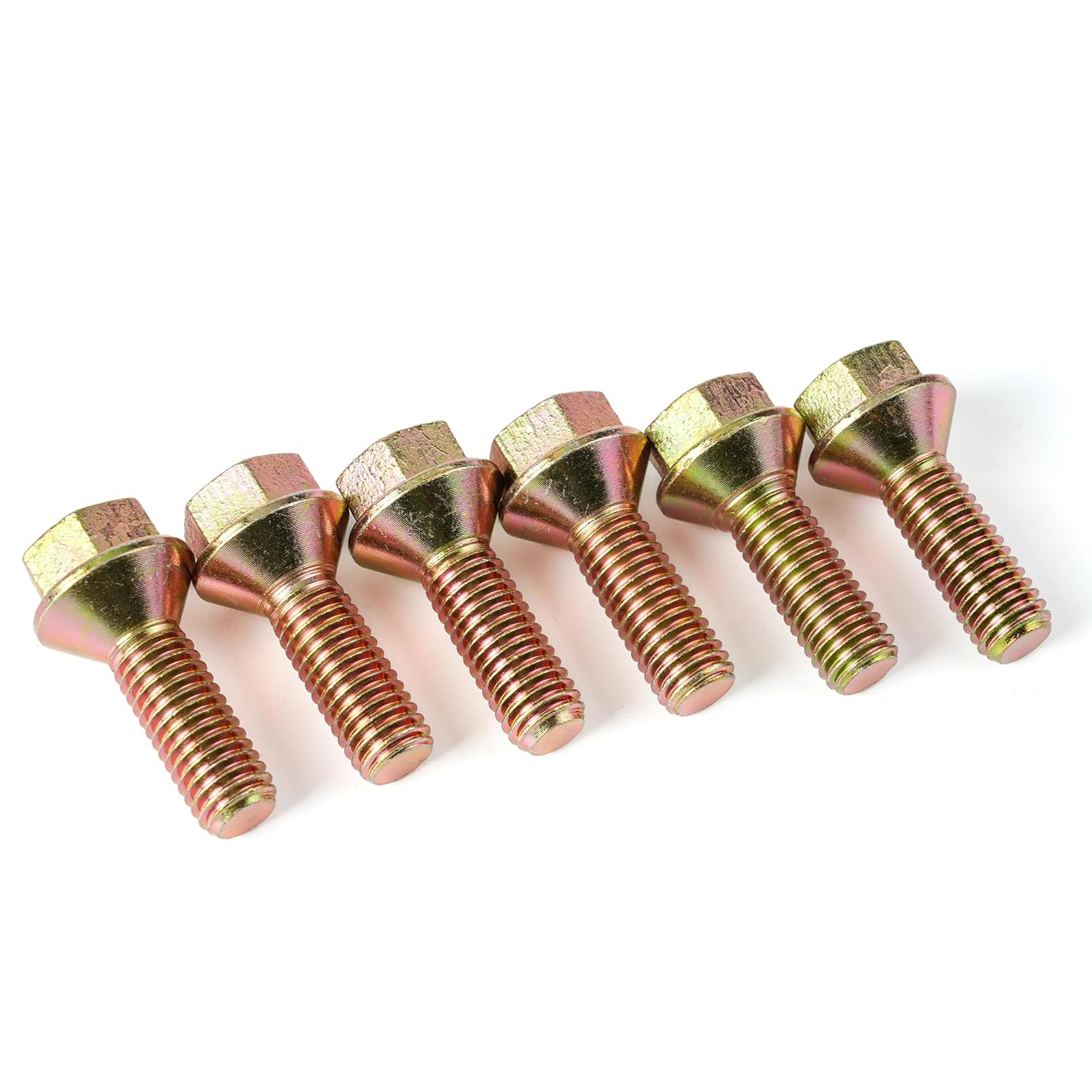 Crossmember Skid Plate Bolts Grade 8 Yellow Zinc 6035836 for Jeep Wrangler YJ 1987-1995/Jeep Wrangler TJ 1997-2002