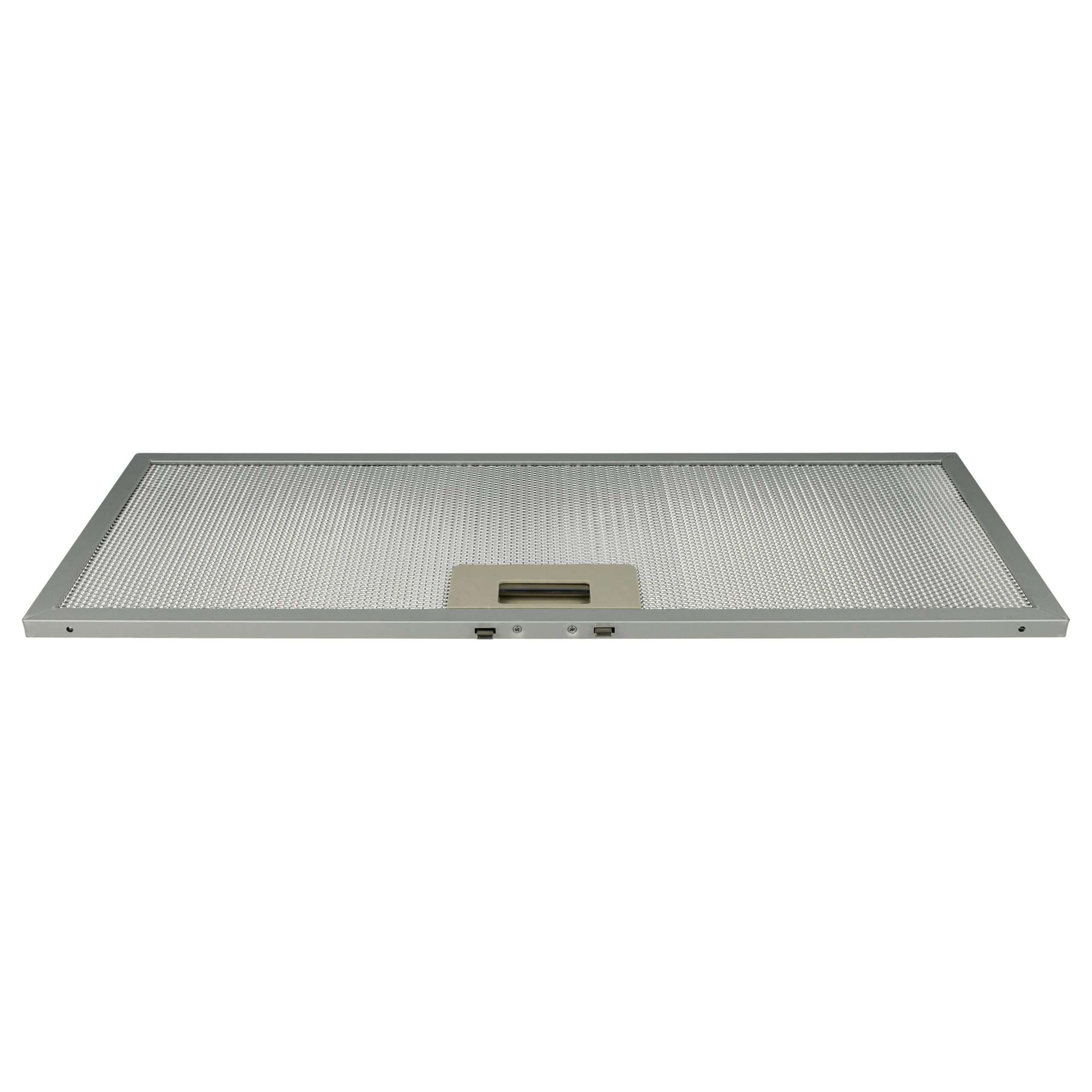 vhbw 1x Filtro metálico de grasa compatible con Elica ELIB 92 K28 SL 3V2L 208018946602 campana extractora - 45,9 x 17,7 x 0,85 cm metal