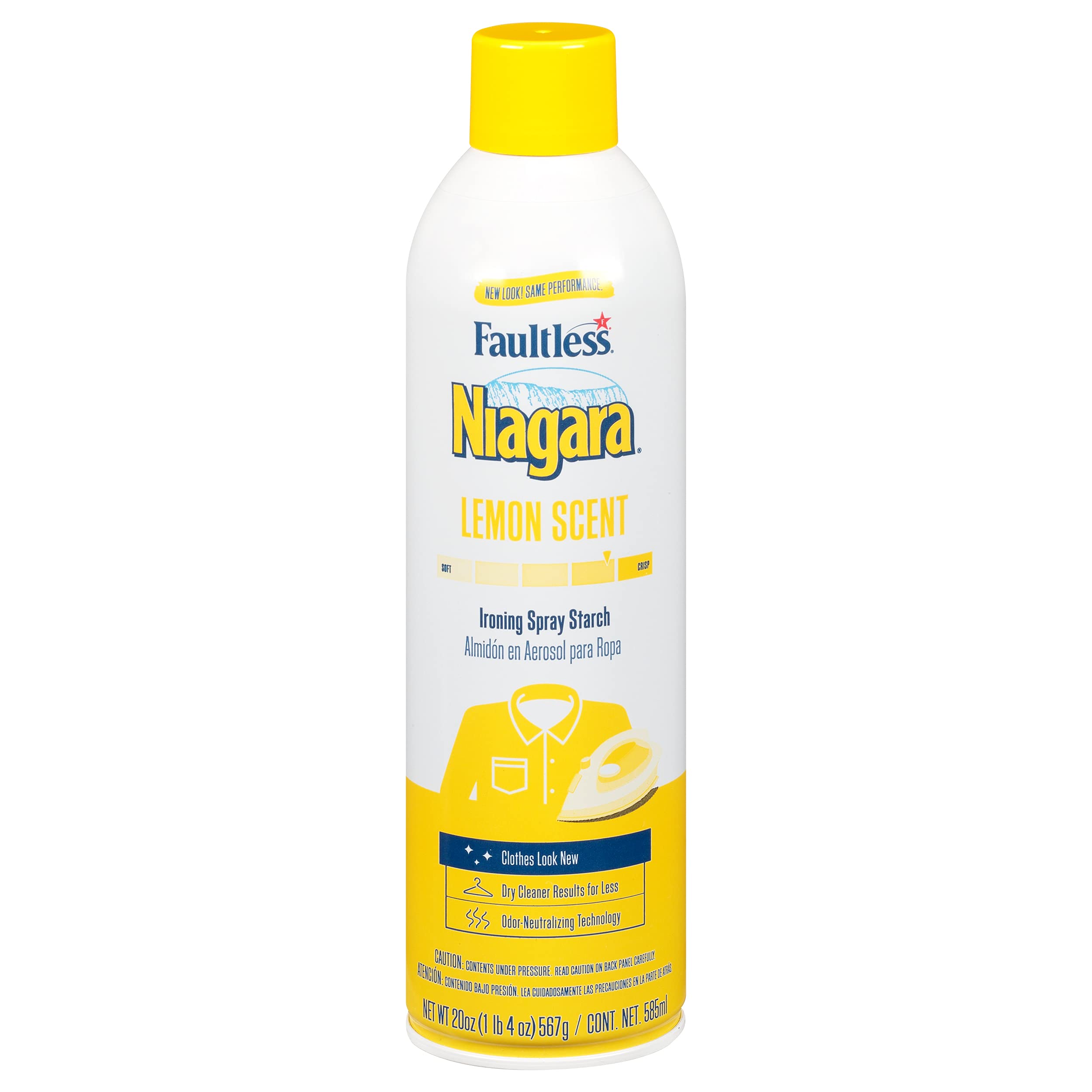 FAULTLESSNiagara Lemon Starch, 20 Oz ' 1 Units