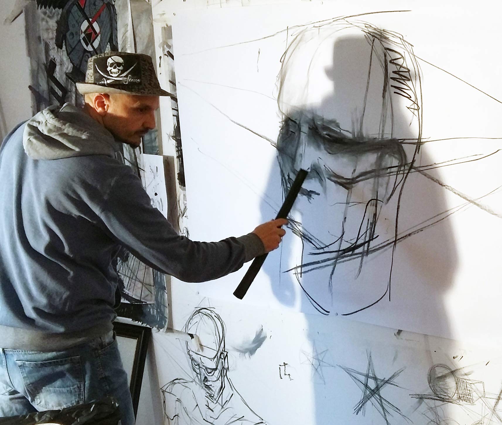 COATES Coats Giant Charcoal - Diameter 4 cm x 53 cm