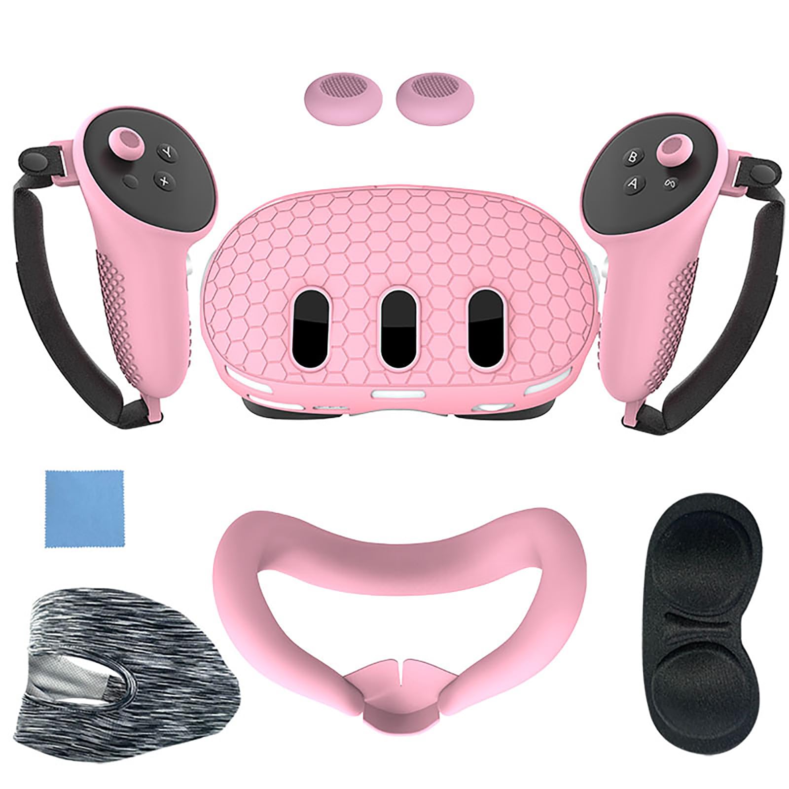 Coque silicone manette anti-transpiration pour protéger casque VR