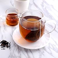 Vista 4 de Paquete de 400 bolsas de filtro de té desechables con cordón, seguras y naturales, de papel sin blanquear, infusor de té, bolsa vacía con cordón