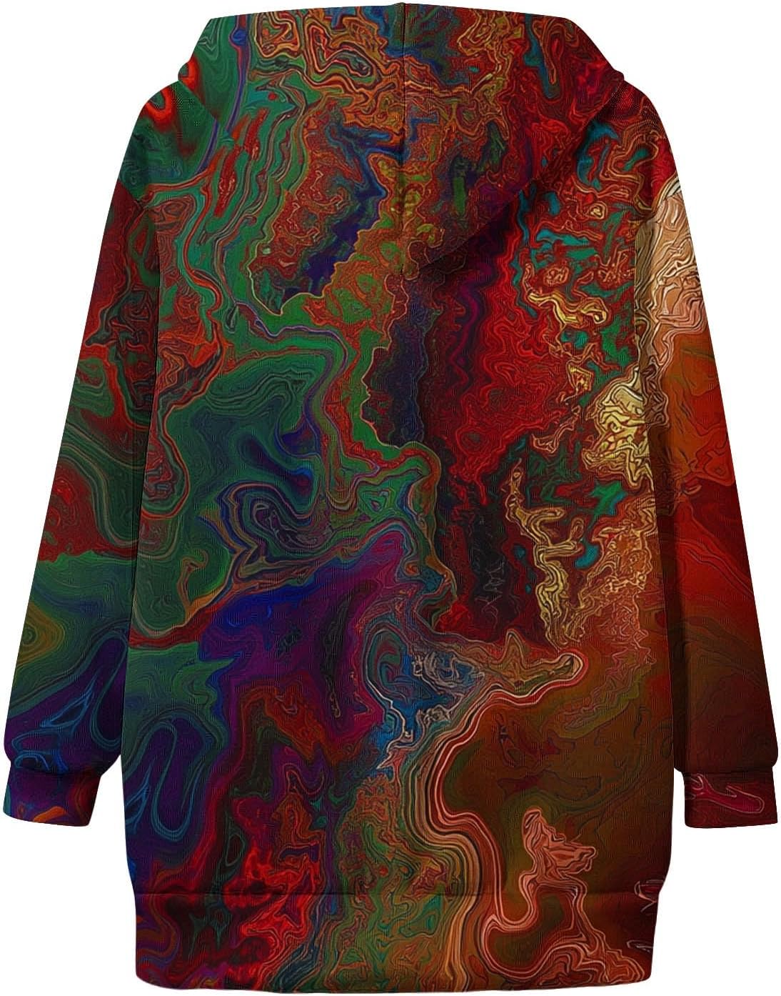 Womens Winter Knitted Thick Cardigan Hoodie Sweater Coat Fashion Long Sleeve Buttons Down Warm Coat with Pocket - Image 4