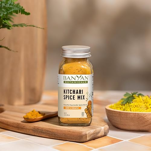 Miniatura 5 de Mezcla de especias Kitchari Banyan Botanicals 97 orgánico especias ayurvédicas para estimular la digestión