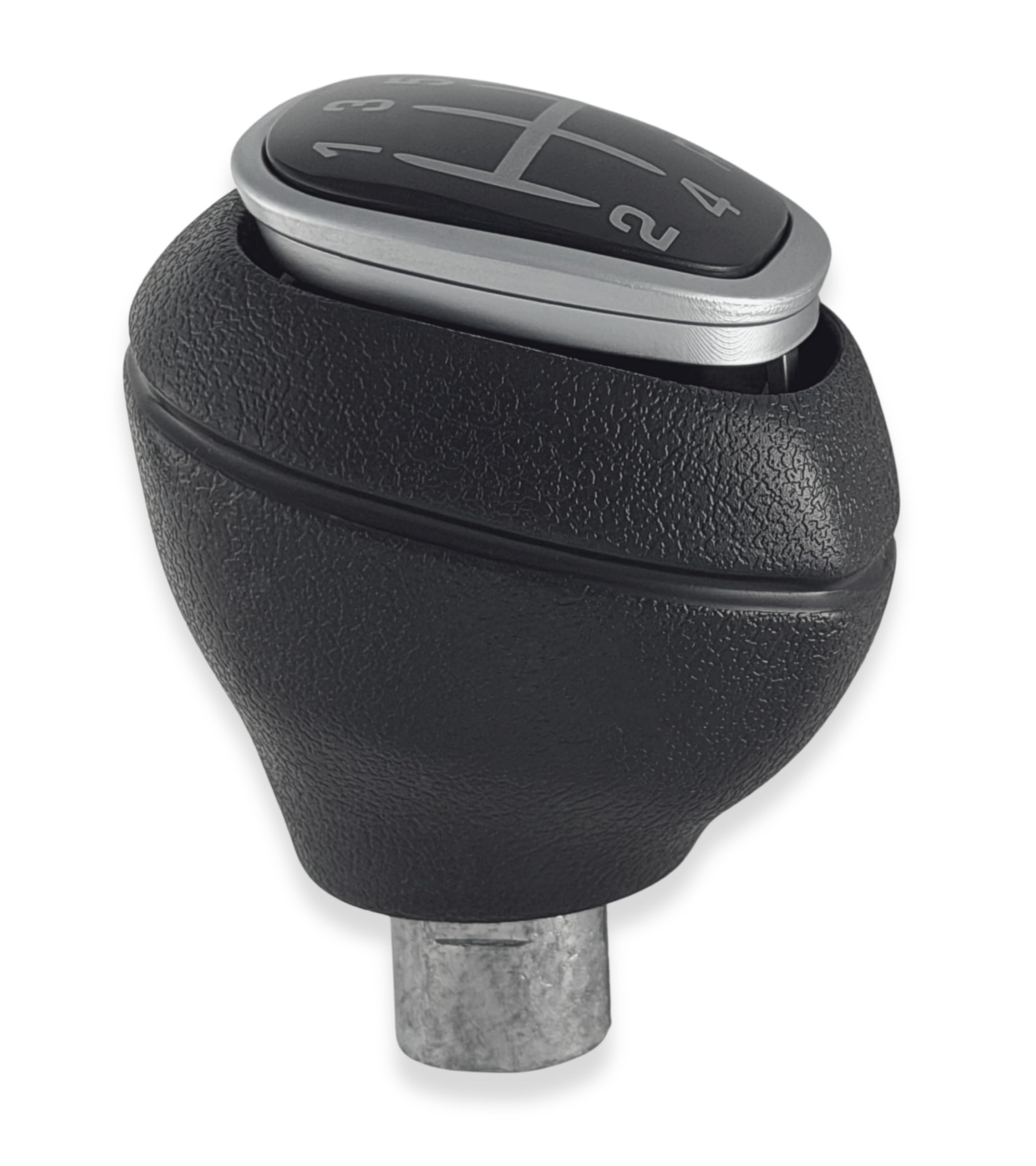 1neiSmartech Pomello per Leva Cambio 5 Marce Manuali Compatibile con Lancia Ypsilon III 3ª Serie (846) dal 2015, per OEM 6930522, Solo Modelli Benzina, con Retromarcia a Siringa