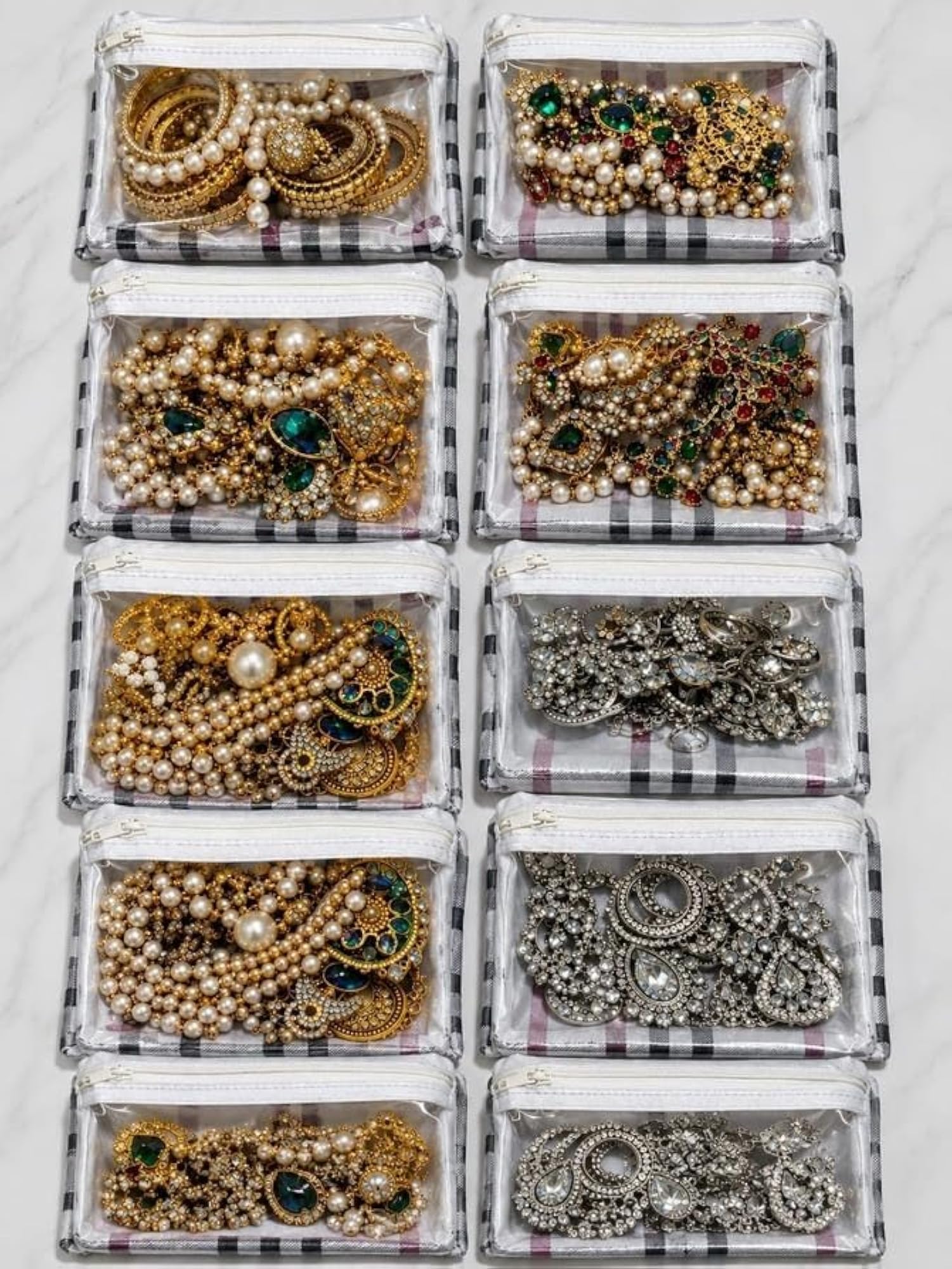 Vanity Storage Organizer Box for Earrings, Rings & Bangles