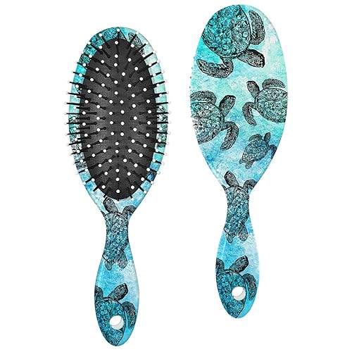 WIRESTER Cepillo desenredante para el cabello, cepillo de pelo seco y húmedo para todo tipo de cabello, cepillo de peine para mujeres y niñas,