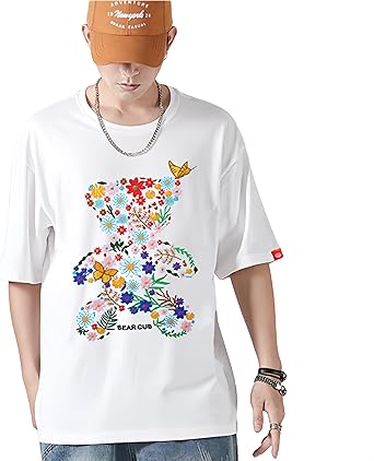 【CPGN STUDIO】Cutie Bear Embroidery Short Sleeve T-shirt CPGN STUDIO】Cutie Bear Embroidery Short Sleeve T-shirt
