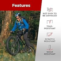 Fincci Fatbike Belső Gumi 26 x 4.0 - MTB Kerékpár Tömlő Schrader Autószeleppel, 48 mm, Hegyi Biciklihez, E-Bike-hoz 6