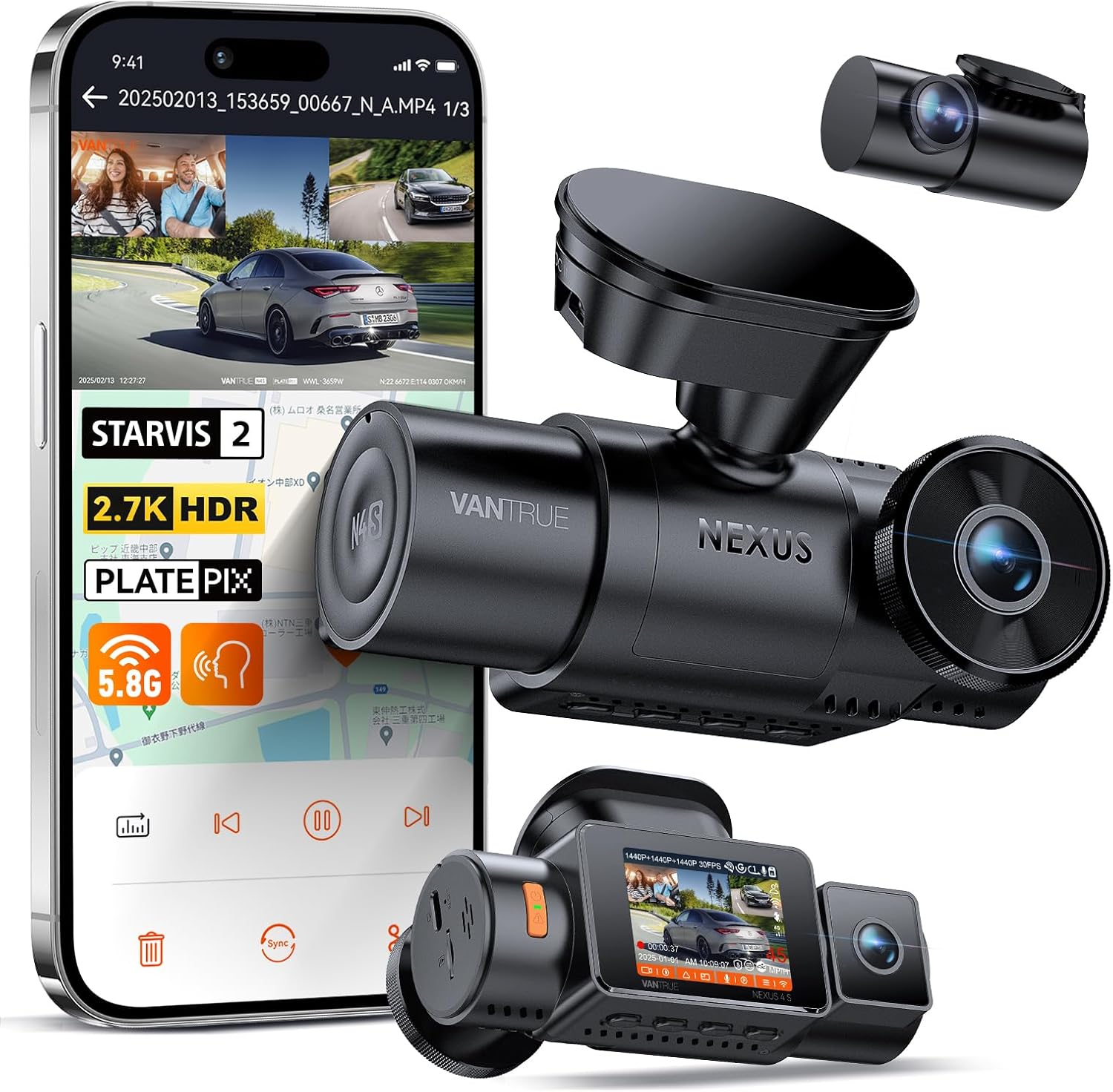 「2026革新版」VANTRUE N4S