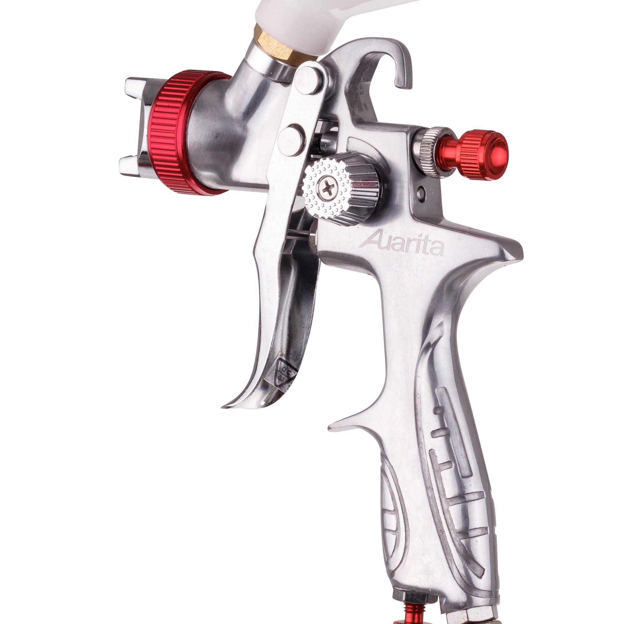 HVLP H-887P Pistolet pulvérisateur à Technologie Buse de 2,5 mm Durable Capacité de 600 ML pour la Peinture Trois Modes de réglage Très Efficace Bon pour Les matériaux Lourds