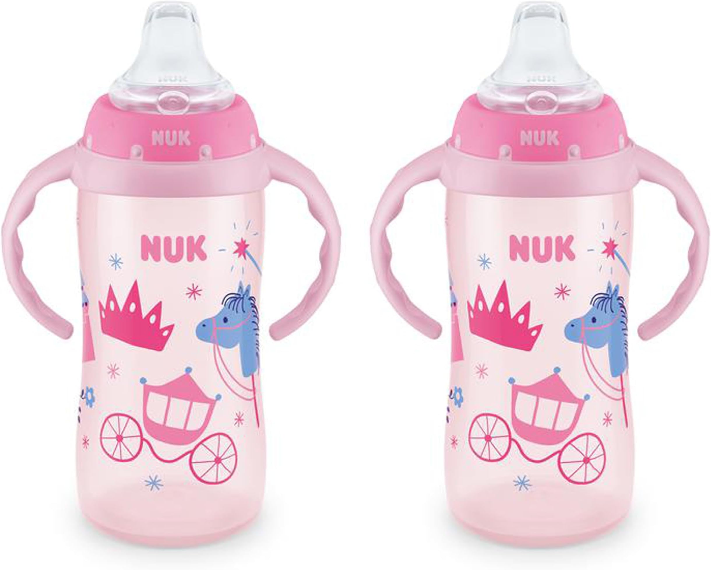 NUK Learner Cup, 10 oz, 2 Pack, 8+ Months