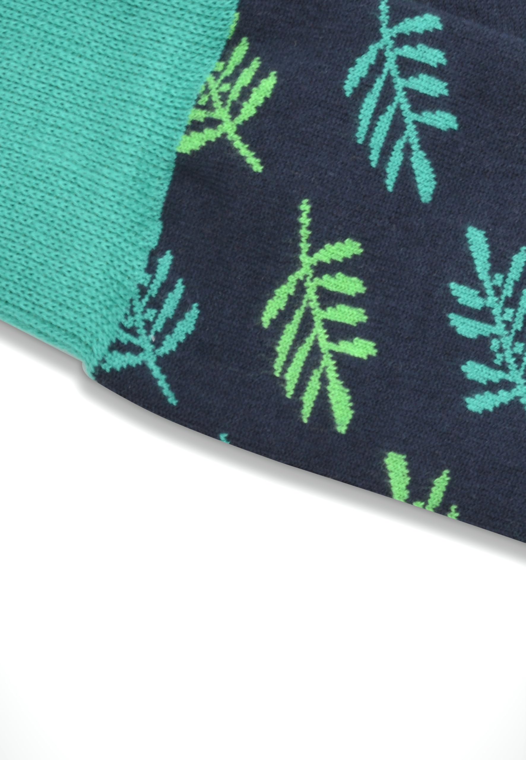 Calcetines de Algodón Orgánico, 4 Pack Deep Blue