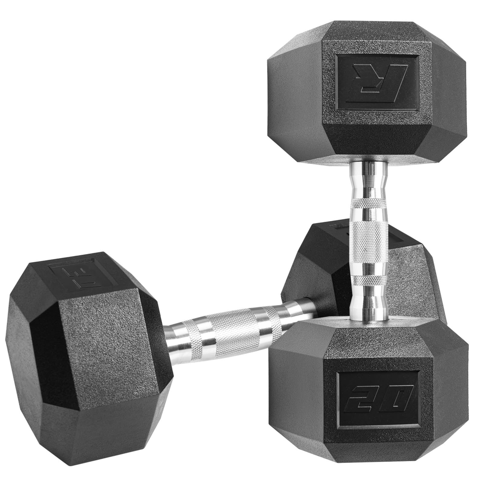 Amazon | RITFIT PVC製 六角型ダンベル5kg/10kg/15kg/20kg/25kg