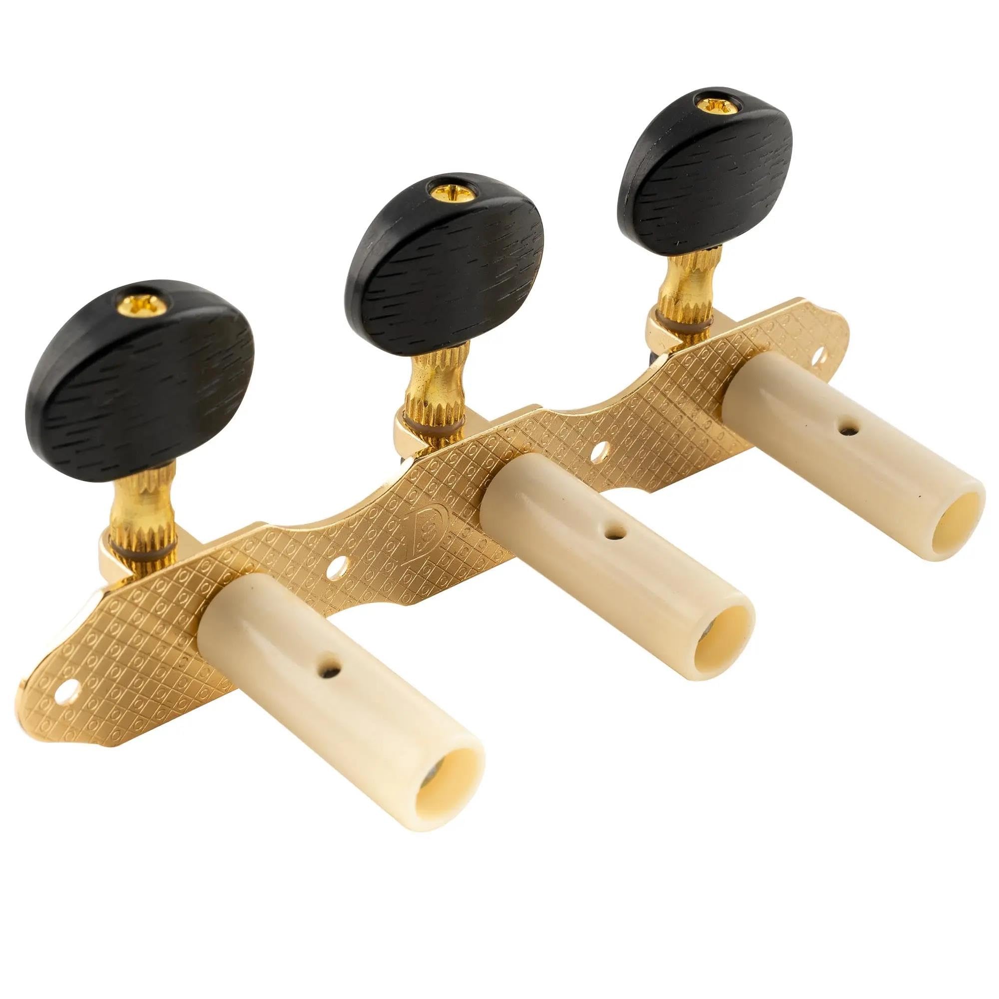 Meccaniche Per Chitarra Set Di Meccaniche Per Accordatori Chitarra Classica 3X3 Amanti Della Musica(Gold)