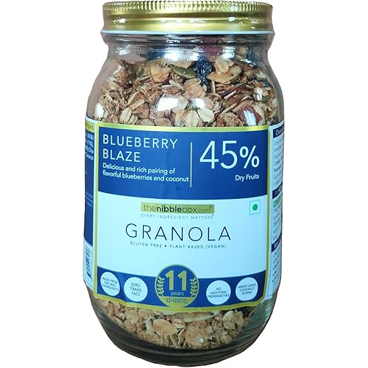 TheNibbleBox Blueberry Bliss Granola 500g
