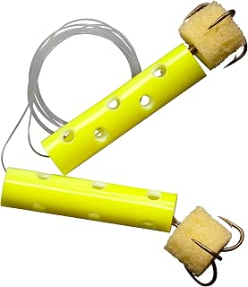 Rod-N-Bobbs® Tackle Beacon® Catfish Sticky Worm Lure Treble Hook (2 Pack) - #4 Hook Size