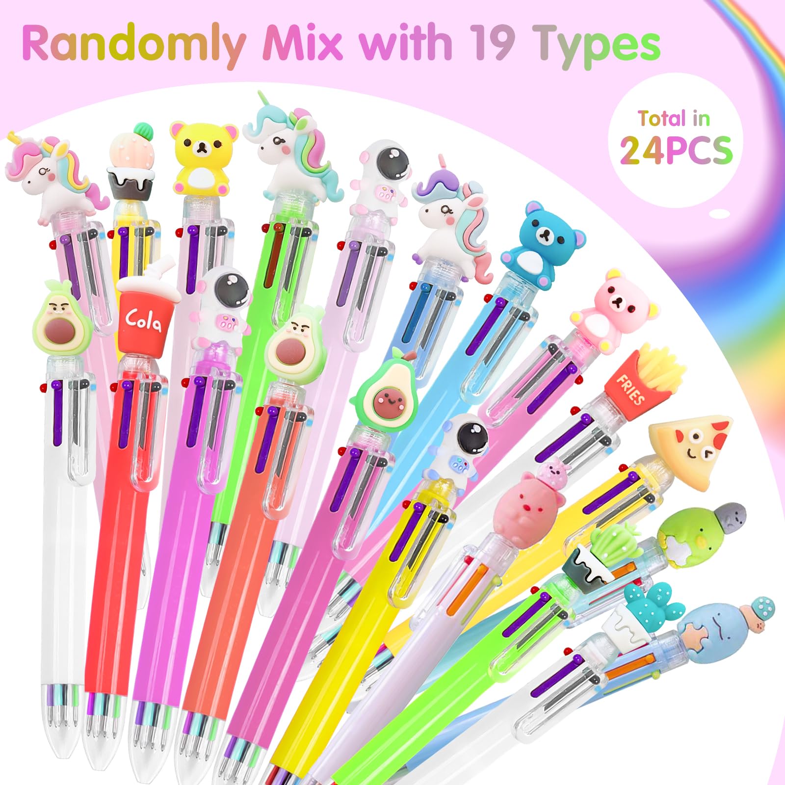 ZERONE Stylo à Bille Anti-stress Stylo à Bille Rotatif Anti-anxiété Et