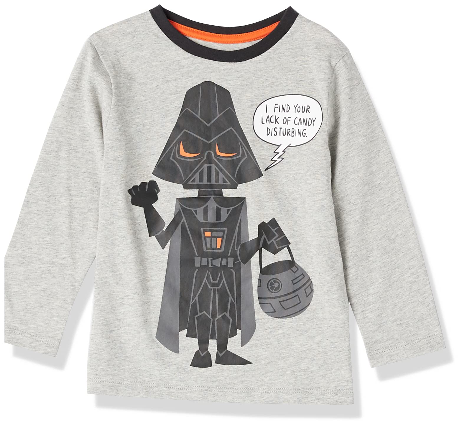 Amazon Essentials Disney | Marvel | Star Wars Maglie a Maniche Lunghe (precedentemente Spotted Zebra) Bambini e Ragazzi, Pacco da 4