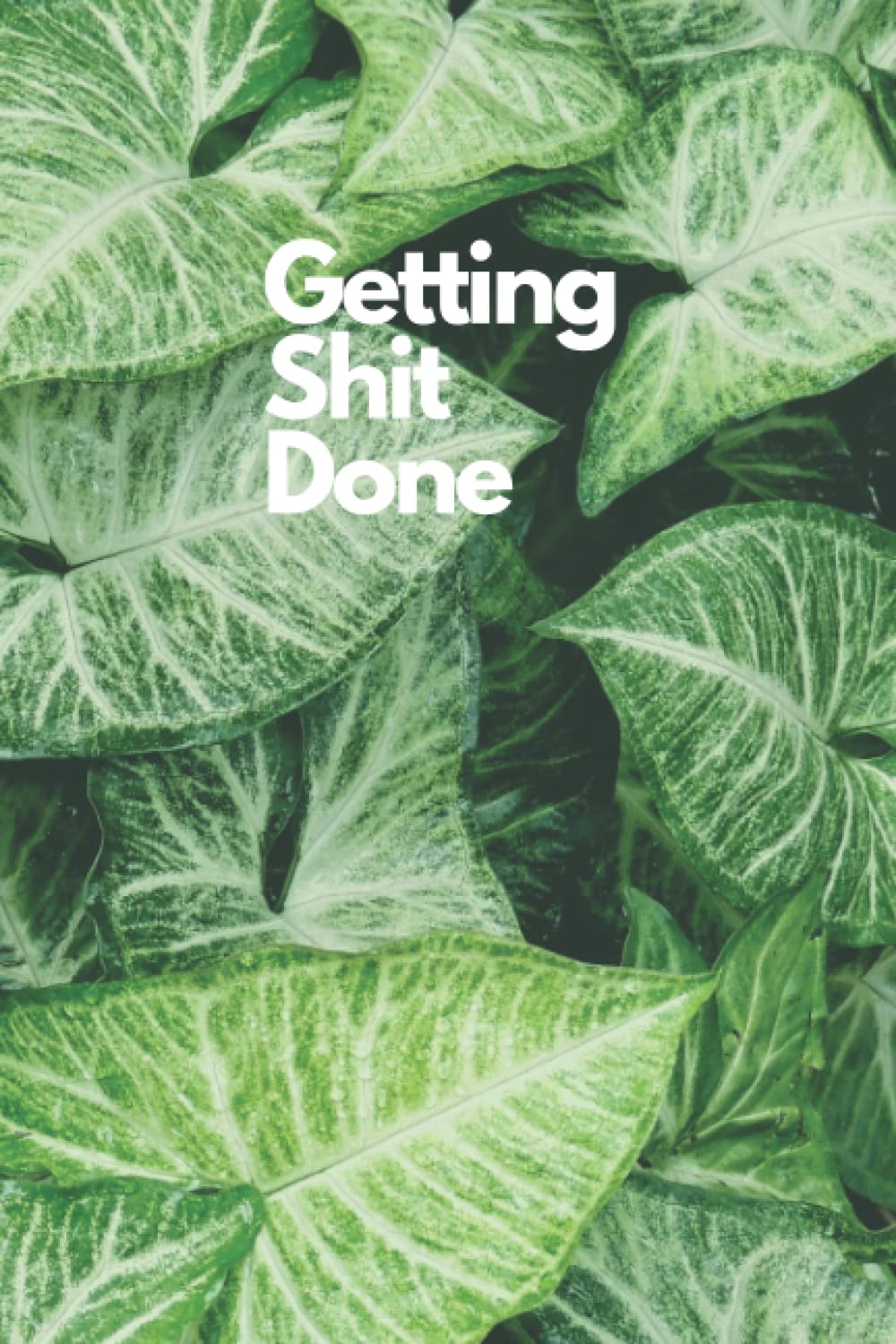 Getting Shit Done: daily to do list for men nd women, easy to use log book, tracker