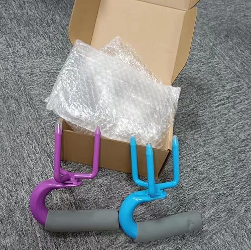 Miniatura 3 de 2 paquetes, cultivador de garras de cultivador de garras, afloja las garras, afloja el agarrador manualmente, herramienta de desbrozadora de jardín