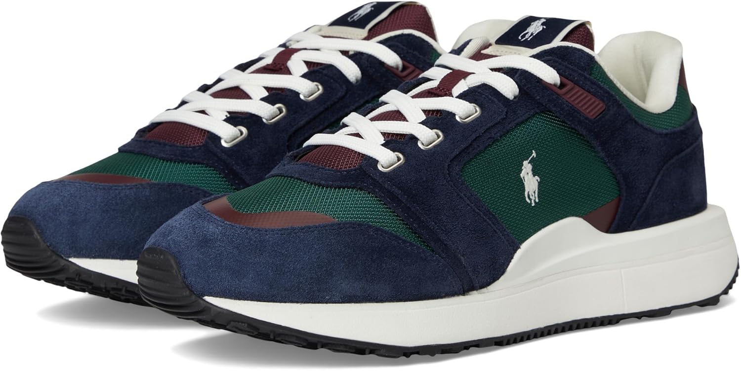Polo Ralph Lauren Mens Sneakers - Suede & Oxford Style