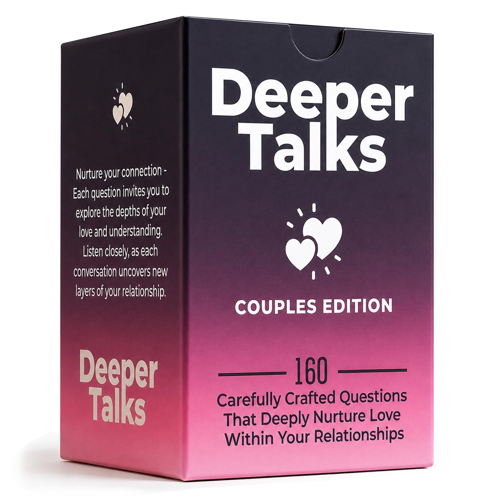 Taxhtext Couples Games - 160 Game Cards for Couples to Build Deeper Connection, Relationship Conversation Starters for Date Night Game, Romantic Gift for Him or Her, Anniversary Wedding Gift