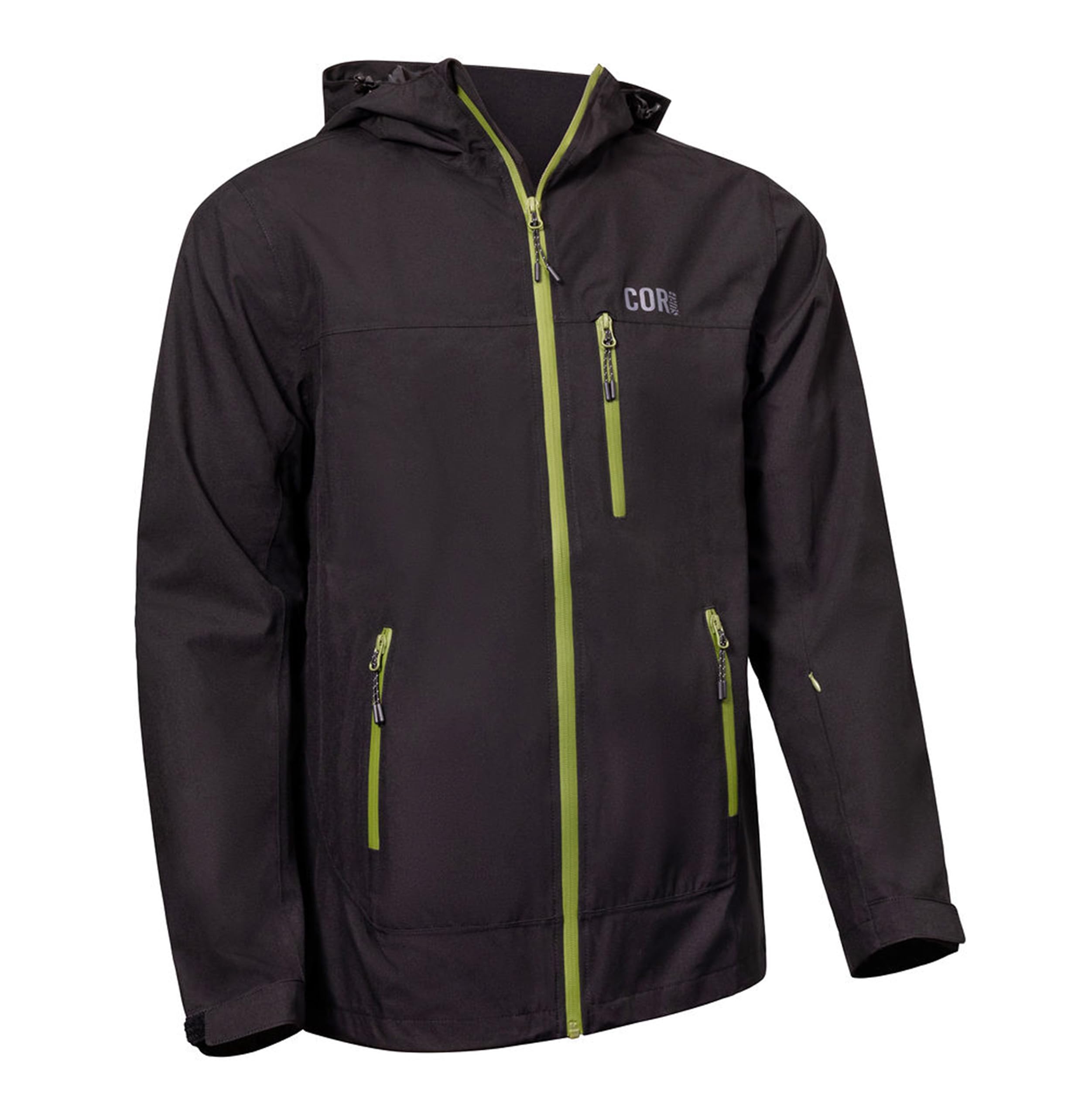 COR Men's Packable Waterproof Travel Rain Jacket | The Ultimate All-Season Breathable Rain Coat for Men with Secret Pockets