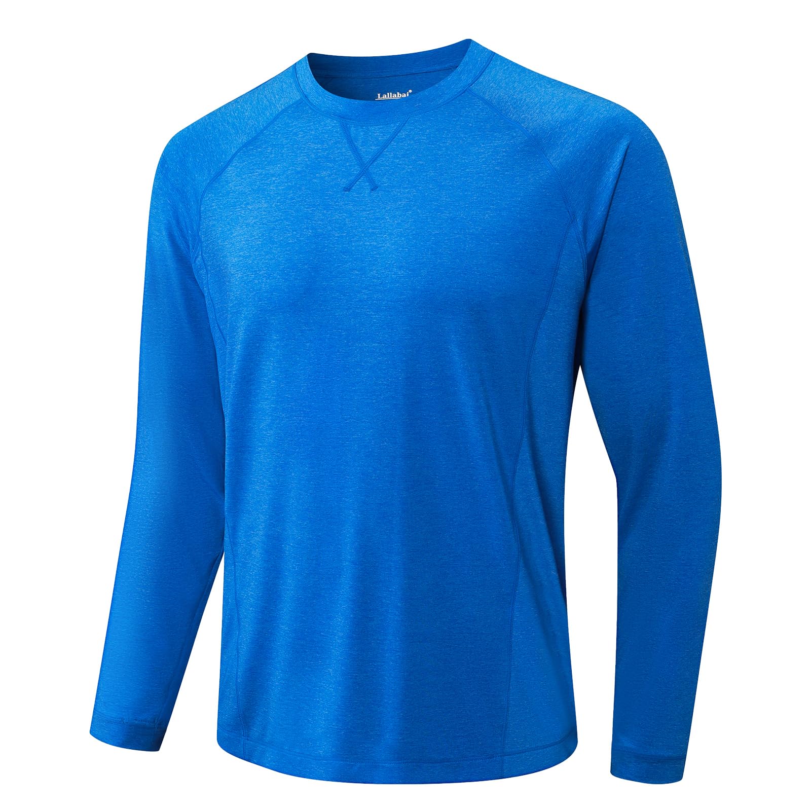 MEETWEE Herren UPF50+ Rashguard UV Shirt Langarmshirt UV Schutz Shirts, UV Sonnenschutz Atmungsaktiv Langarm Outdoor Angeln Laufen Wandern Funktionsshirt
