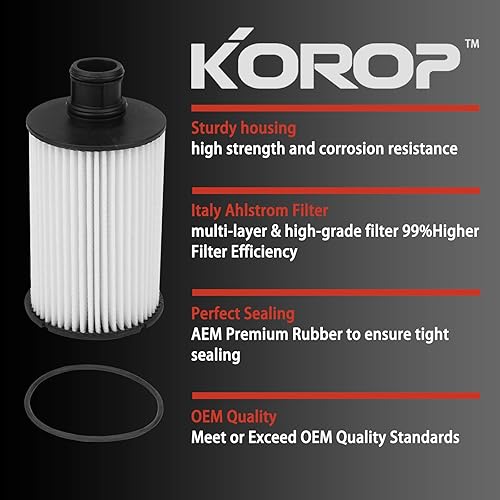 Miniatura 3 de El filtro de aceite del motor reemplaza # LR011279 AJ812351 C2D3670 XR858593, se adapta a R-angeRover Land Rover Discovery LR4 se adapta a Jaguar