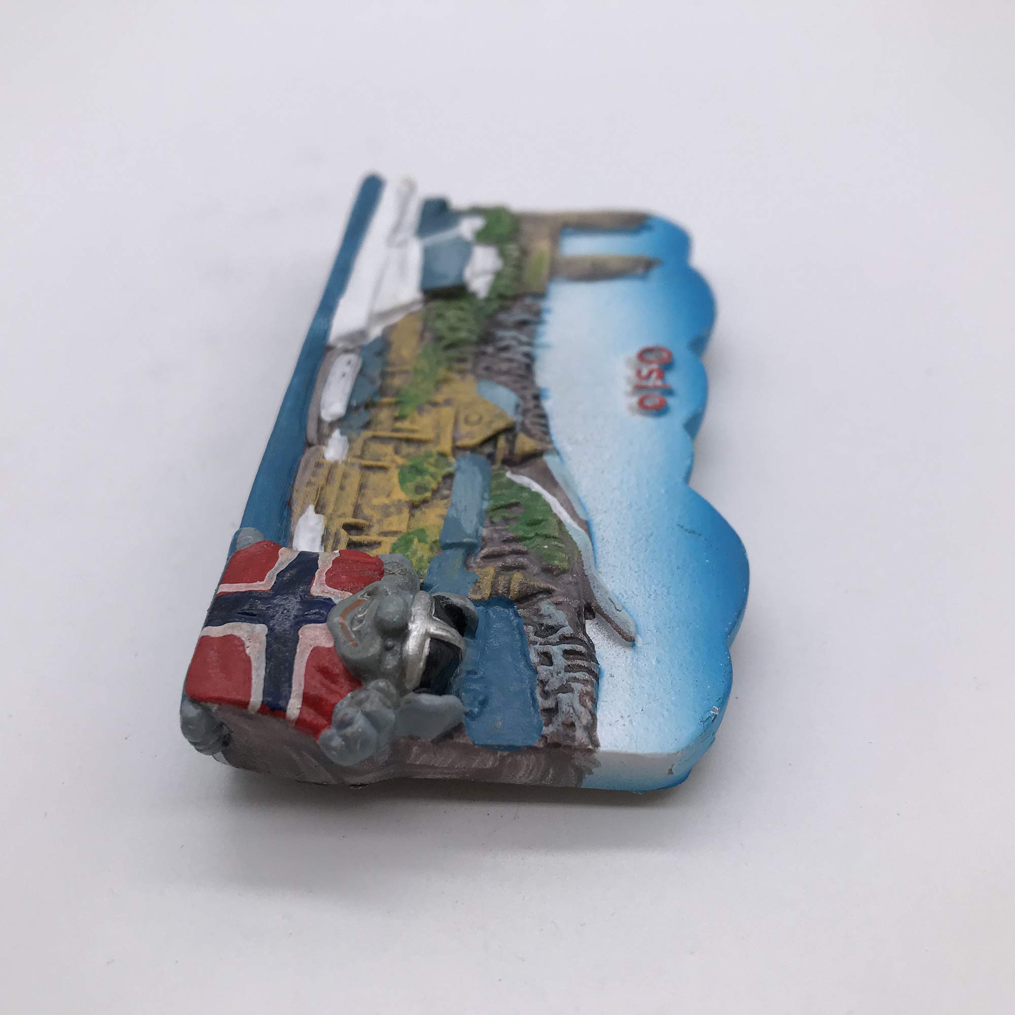 Magnete Frigorifero 3D Oslo - Souvenir In Resina, 6x9 Cm, Decorazione Per Casa E Cucina