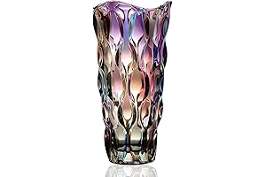 CEMABT Grandes Jarrones de Cristal para Flores