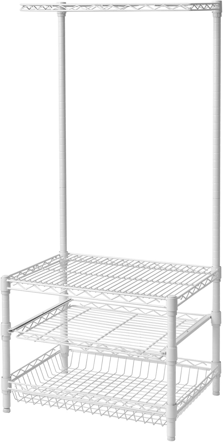 DormCo Suprima® Portable Mini Fridge Organizer - White