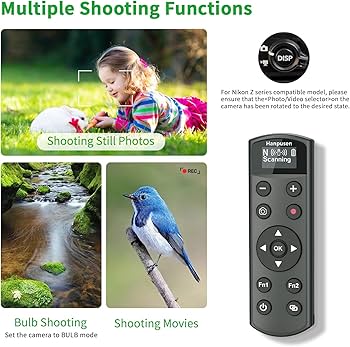 Amazon | Nikon 充電式シャッターリリース ワイヤレスカメラリモコン